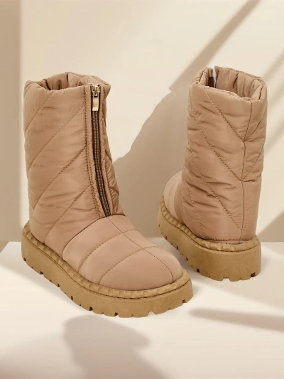 Royalfashion Kvinner sine snjóflókkar fótalar Esissa