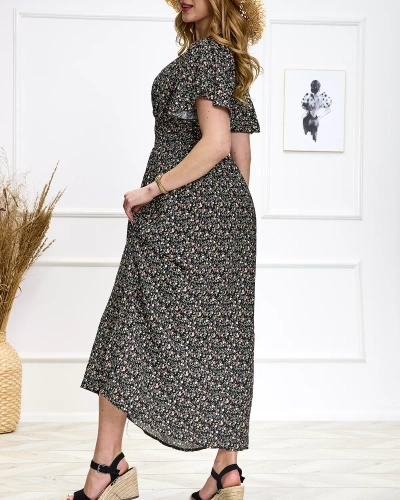 Lilleline must naiste maxikleit Rõivad