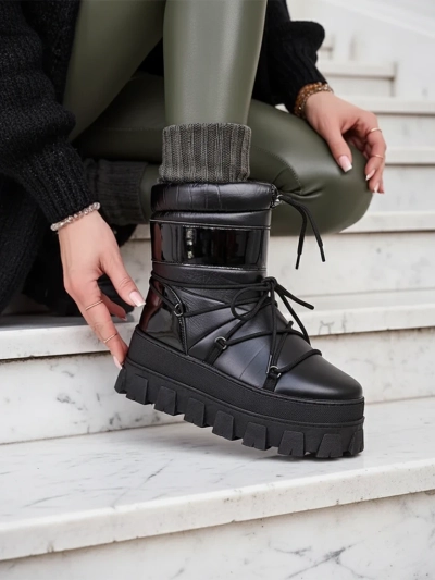 Royalfashion Women's Snow Boots Focope