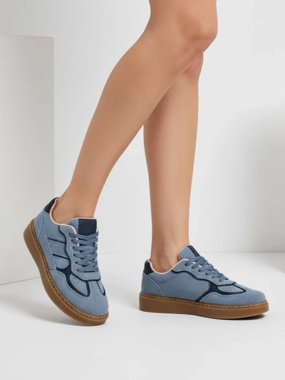 Luna Women's Sneakers Blue Ecological Casual