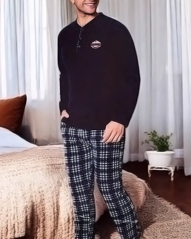 Royalfashion meeste kontrolliga öösärk a' la polar