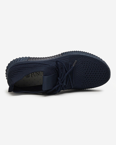 Navy blue women's sports shoes Merisal - Footwear
