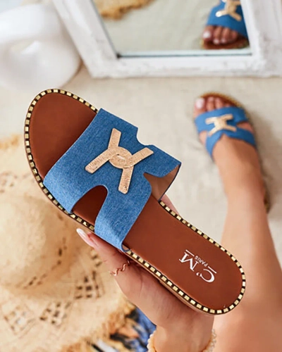 Royalfashion Naiste Ovore lamedatallalised flip-flopid