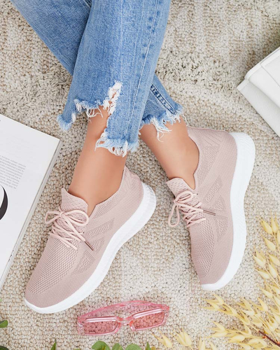 Royalfashion Women's fabric sports shoes Vobullo