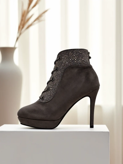 Royalfashion Naiste madalad saapad rhinestone'idega Efelolo
