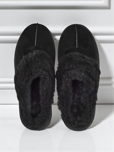 Women's Short Faux Fur Snow Boots Velour Fang