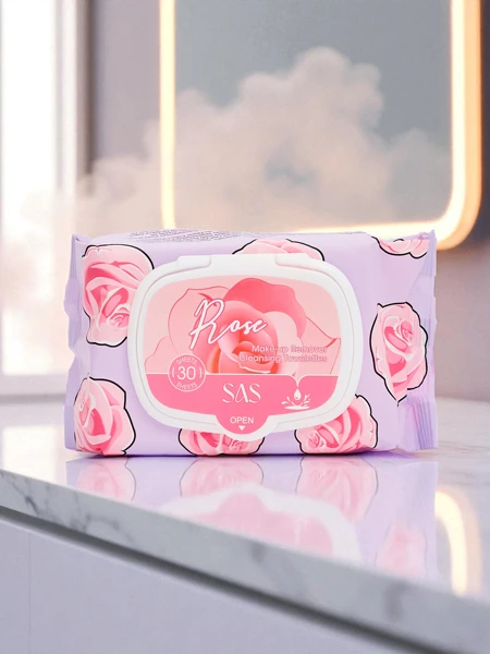 Roosi meigieemaldus niisked salvrätikud 30 tk.