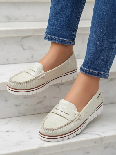 Royalfashion Женские экозамшевые мокасины Bellisse