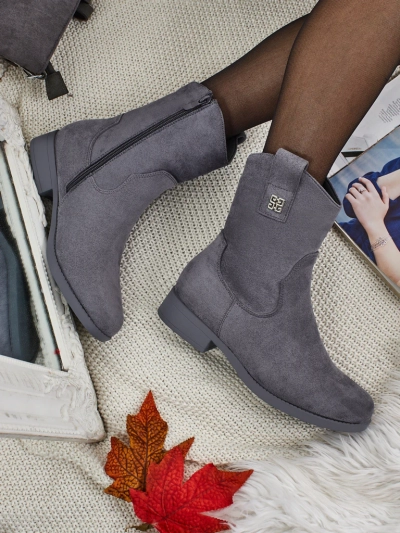 Women's Kelmoria Faux Suede Ankle Boots