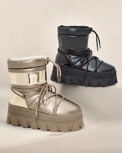 Royalfashion Women's Snow Boots Focope
