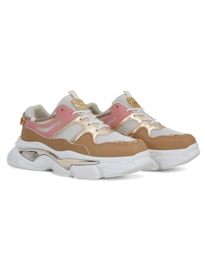 Royalfashion Women's sneakers on a thicker sole Lesalli