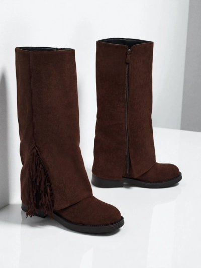 Women's Eco-Suede Boots with Ismara Upper