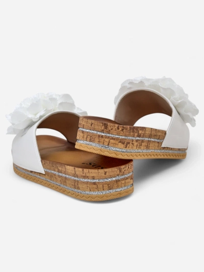 Royalfashion Women's slippers with flowers Focce