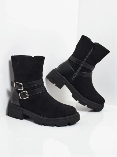 Women's High Eco Suede Ankle Boots Callire