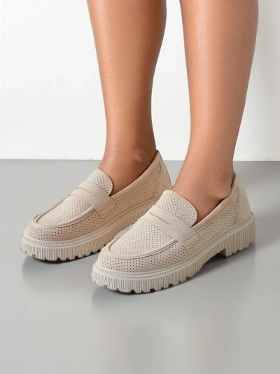 Royalfashion Naiste ökosuede mokasiinid Dunes
