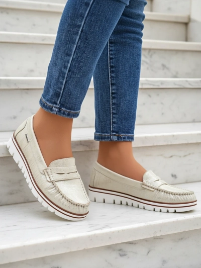 Royalfashion Женские экозамшевые мокасины Bellisse