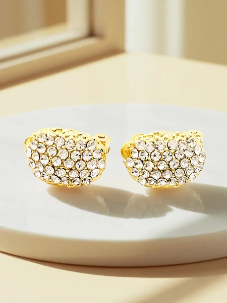 Royalfashion Женские клипсы с фианитами