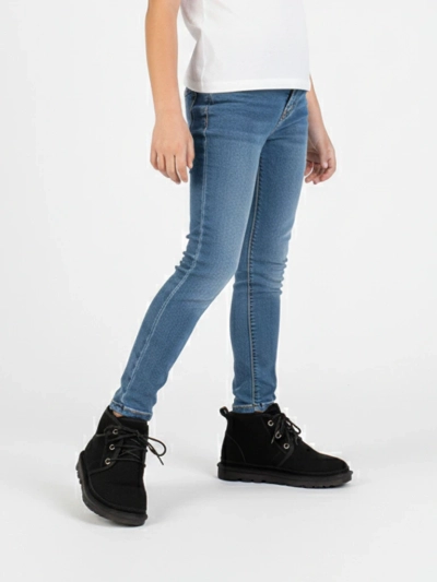 Luna Black Suede Comfortable Winter Children's Boots