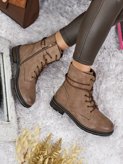 Öko-nahast paeltega naiste saapad Ravonna