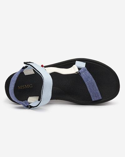 Naiste sinisest riidest sandaalid Ojo- Footwear
