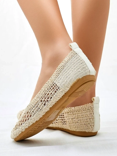 Royalfashion Women's perforated ballet flats Annete