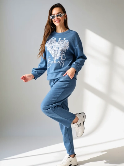 Royalfashion Women's viscose set with print