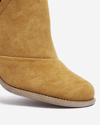 Camel women's insulated boots on the Karela post - Footwear
