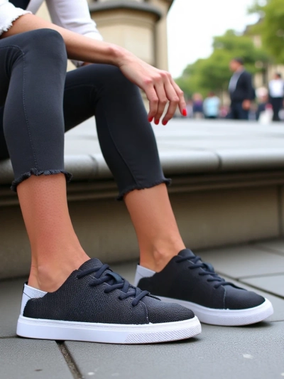 Royalfashion Women's fabric sports shoes Esellaf
