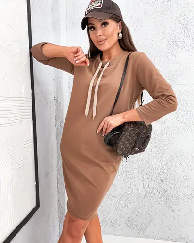Royalfashion Naiste Puuvillane Mini Kleit