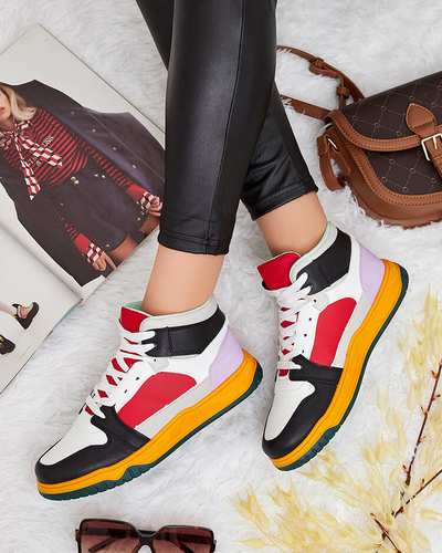 Royalfashion Eco-leather women's sports shoes Tirisne