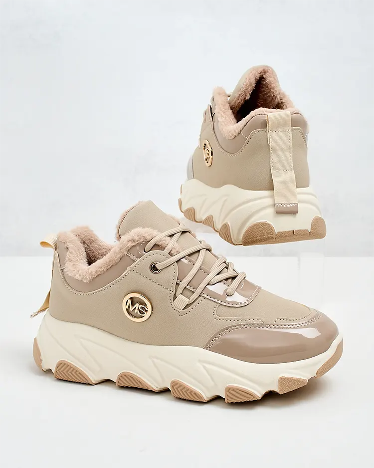 Royalfashion Women's insulated sneakers Caroz