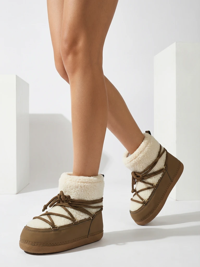 Uvella Women's Snow Boots with Fleece