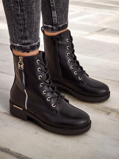 Royalfashion Women's lace-up boots Selocii