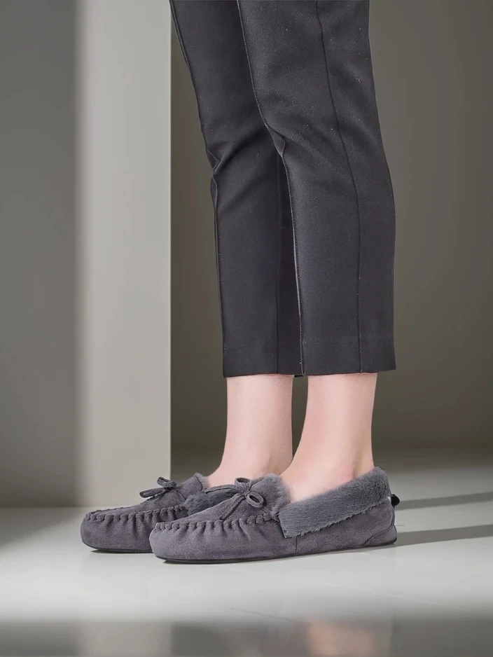 Royalfashion Naiste mokassiinid karvaga Ahtikes