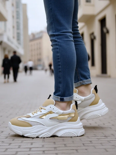 Royalfashion Women's Platform Sneakers Sogorra