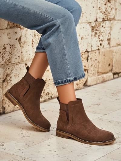 Naiste öko-seemisnahast poolsaapad Veysi