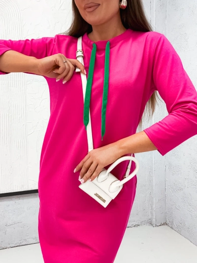 Royalfashion Naiste puuvillane mini kleit