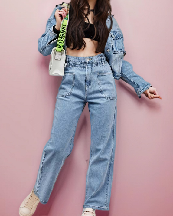 Royalfashion Naiste teksapüksid boyfriend püksid