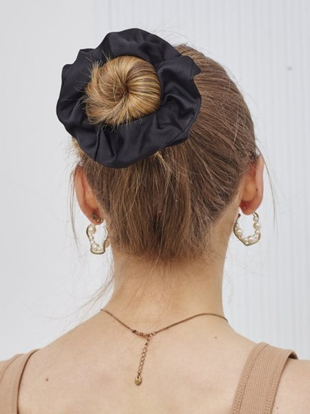 Royalfashion Satin Hair Scrunchie Satelle Style