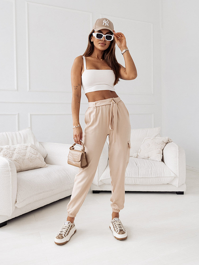 Royalfashion Женские тканевые боевые брюки