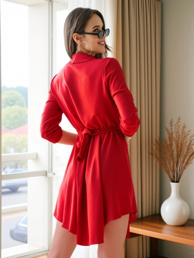 Royalfashion Элегантное женское платье длиной до колена