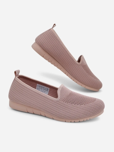 Royalfashion Women's Fabric Moccasins Caerit