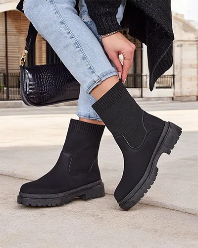 Royalfashion Women's slip-on boots Dorino