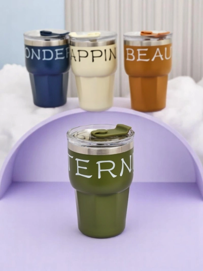 Royalfashion Thermal mug with straw Beautiful