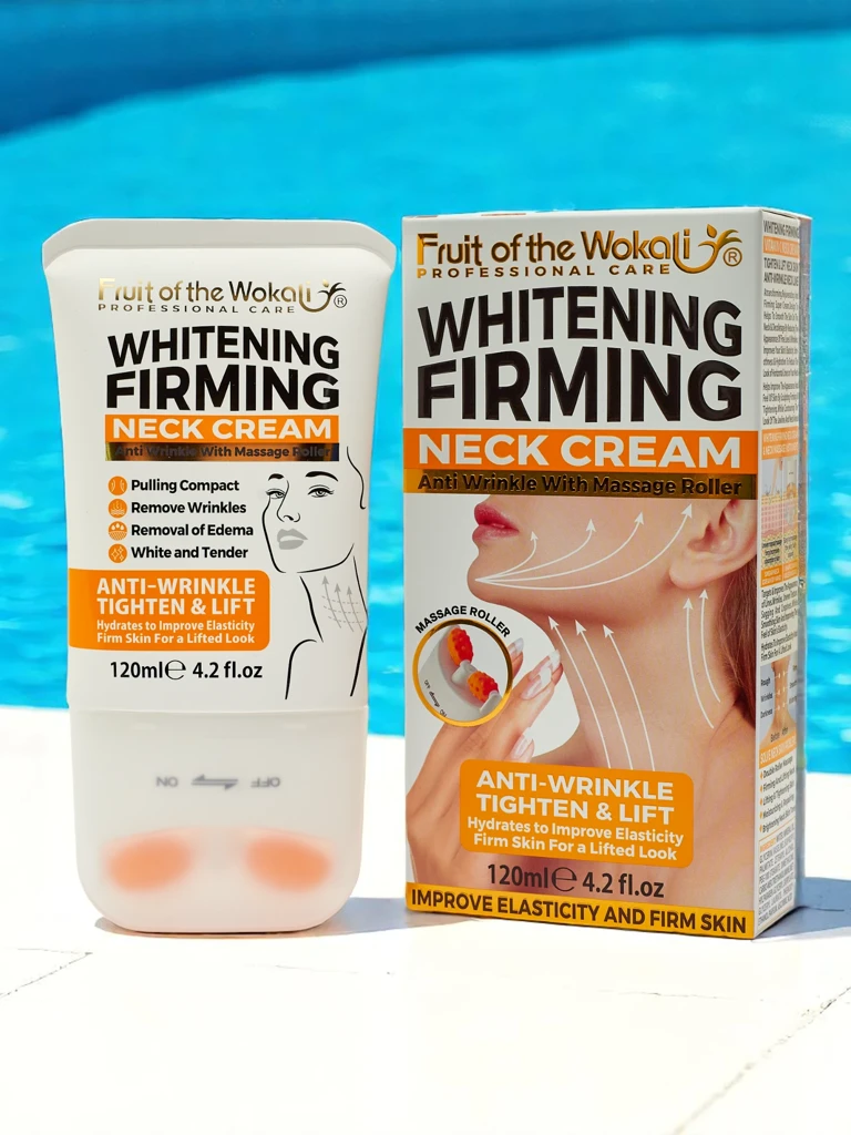 Lifting ja valgust andev kaelakreem masseerijaga