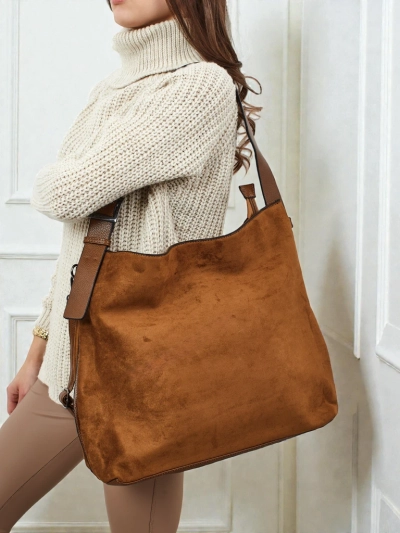 Women's shopper bag eco suede Donenn