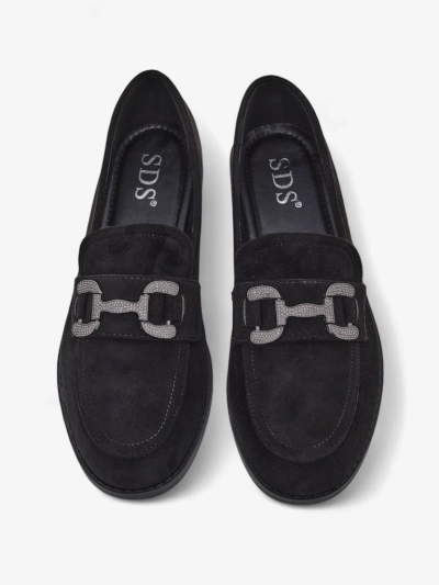 Royalfashion Elegant naiste loafers, mida kaunistavad zirkoonid Zante