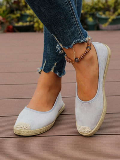 Royalfashion Women's eco-suede espadrilles Aroles