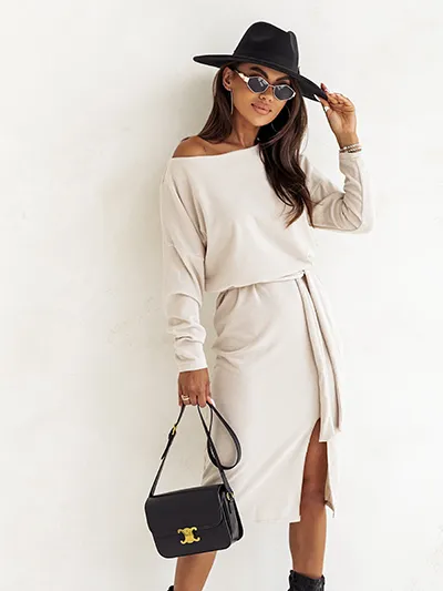 Royalfashion Naiste midi-kleit