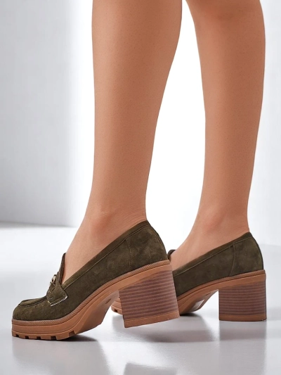 Royalfashion Women's heeled moccasins Tollinge